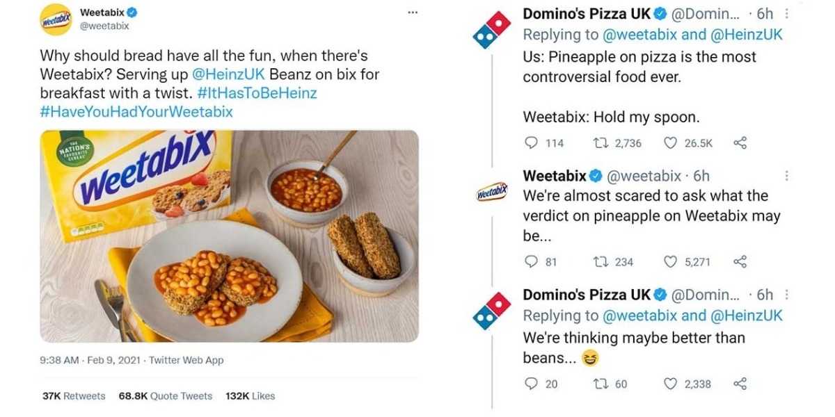 Weetabix And Heinz In Viral Tweet | Social Media Strategy Weetabix And Heinz In Viral Tweet | Social Media Strategy
