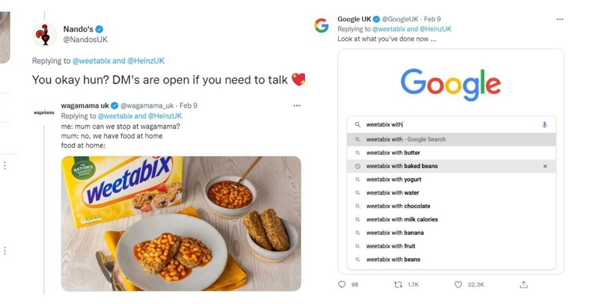 Weetabix And Heinz In Viral Tweet | Social Media Strategy Weetabix And Heinz In Viral Tweet | Social Media Strategy